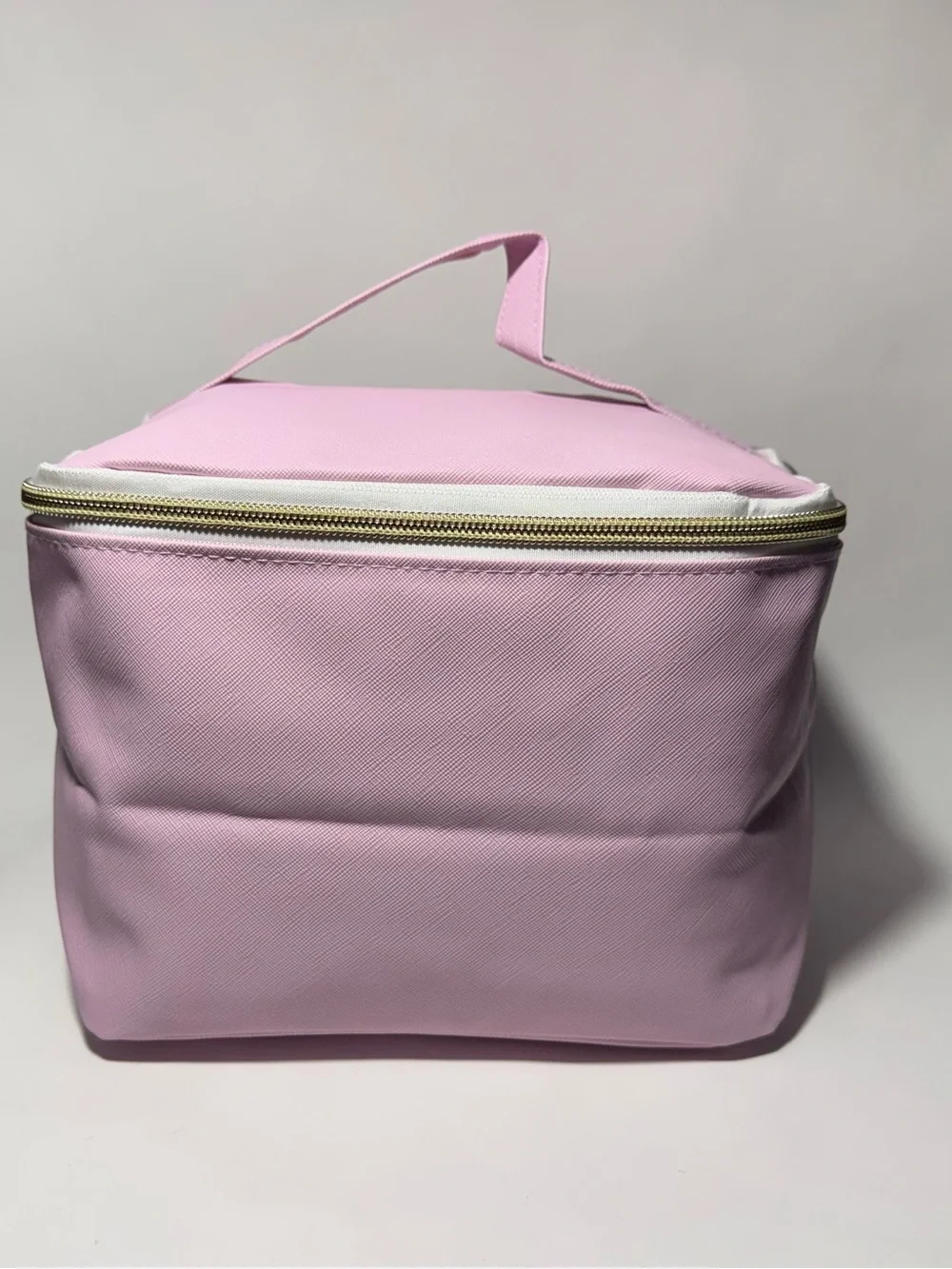 Sassy + Chic Large Pink Makeup Bag Travel Toiletry Organizer Case NWT 8x6x5 in